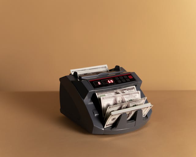 cash counter machine