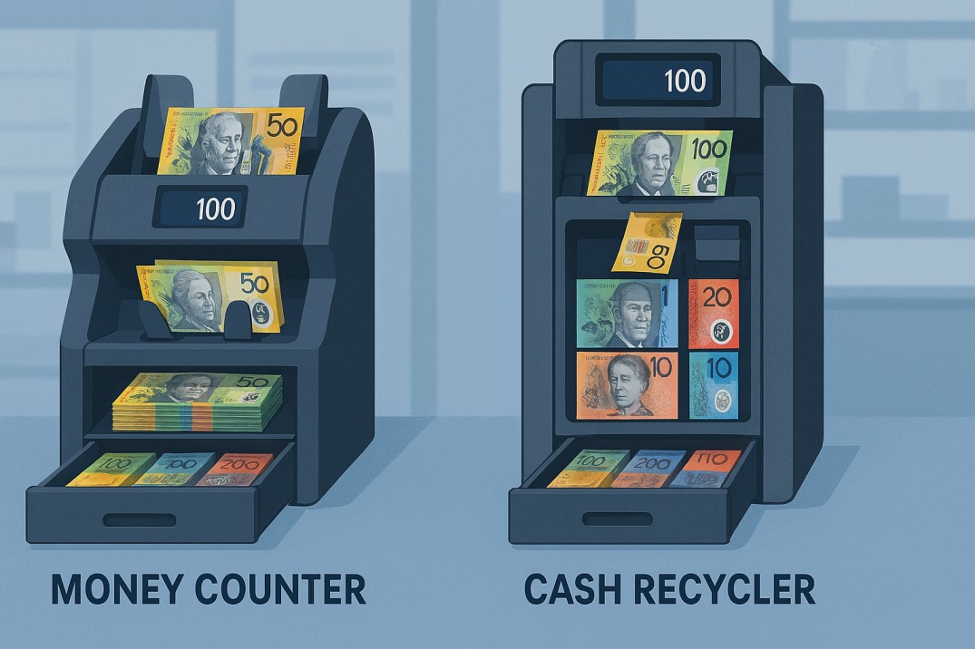 Money Recycler vs Money Counter